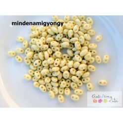 Cseh twin gyöngy 10g/cs TW03151- sárgás zöld