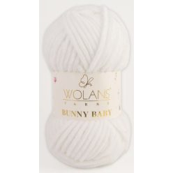 Wolans Bunny Baby plüss fonal 10001 Fehér