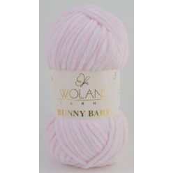 Wolans Bunny Baby plüss fonal 10004 Halvány rózsa