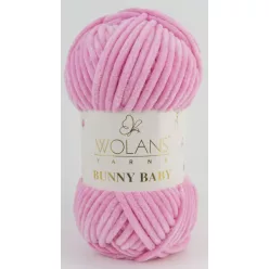 Wolans Bunny Baby plüss fonal 10006 Rózsaszín