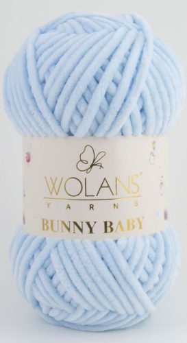 Wolans Bunny Baby plüss fonal 10011 Világoskék
