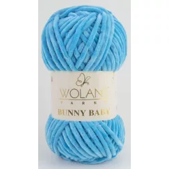 Wolans Bunny Baby plüss fonal 10012 Kék