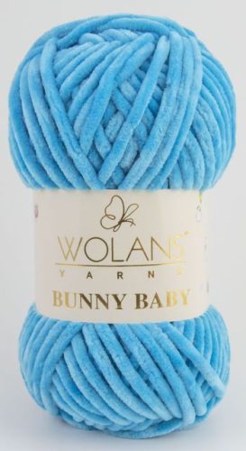Wolans Bunny Baby plüss fonal 10012 Kék