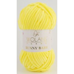 Wolans Bunny Baby plüss fonal 10014 Sárga