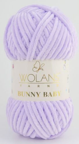 Wolans Bunny Baby plüss fonal 10015 Orgona lila