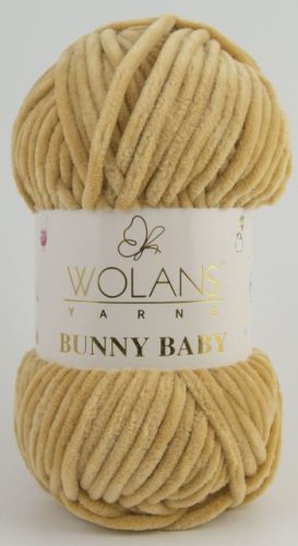 Wolans Bunny Baby plüss fonal 10018 Halvány barna