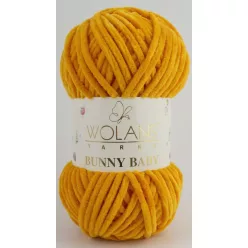 Wolans Bunny Baby plüss fonal 10025 Okker narancs