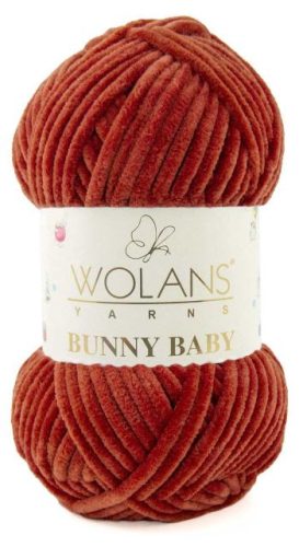 Wolans Bunny Baby plüss fonal 10027 Terrakotta