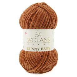 Wolans Bunny Baby plüss fonal 10028 Rozsdabarna