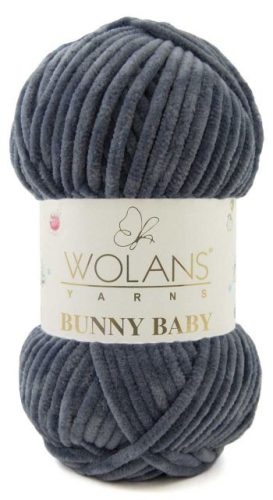 Wolans Bunny Baby plüss fonal 10030 Sötétszürke