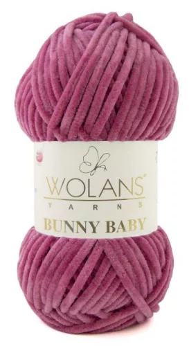 Wolans Bunny Baby plüss fonal 10031 Rózsa