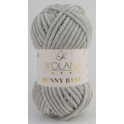 Wolans Bunny Baby plüss fonal 10033 Halvány szürke