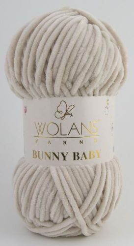 Wolans Bunny Baby plüss fonal 10034 Tört fehér
