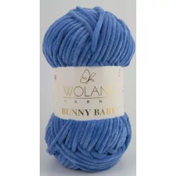 Wolans Bunny Baby plüss fonal 10035 Királykék