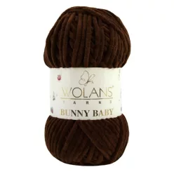 Wolans Bunny Baby plüss fonal 10040 Csokoládé