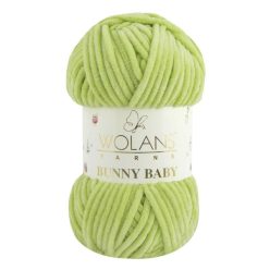 Wolans Bunny Baby plüss fonal 10046 Pisztácia