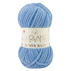 Wolans Bunny Baby plüss fonal 10050 Égkék