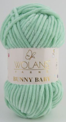 Wolans Bunny Baby plüss fonal 10057 Sötét menta