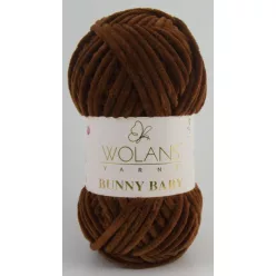 Wolans Bunny Baby plüss fonal 10060 Gesztenye