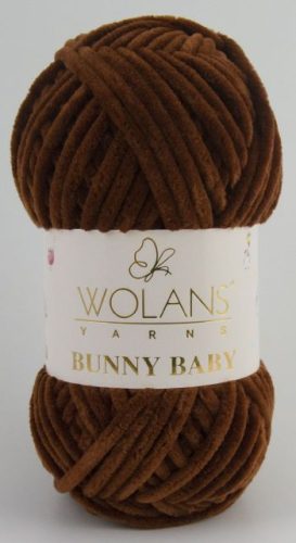 Wolans Bunny Baby plüss fonal 10060 Gesztenye