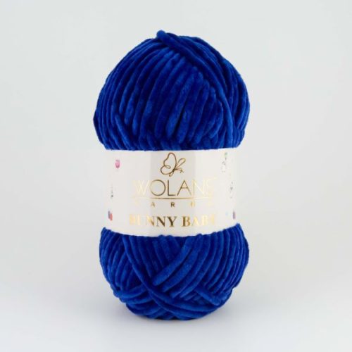 Wolans Bunny Baby plüss fonal 10068 Éjkék