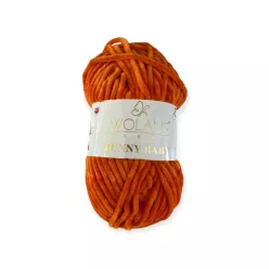 Wolans Bunny Baby plüss fonal 10077 Róka vörös
