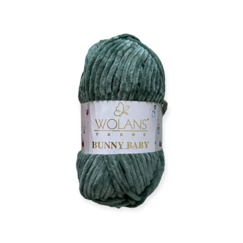 Wolans Bunny Baby plüss fonal 10078 Türkiz zöld