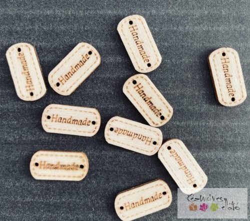 Hand made mini felirat 10db/cs