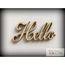 Hello felirat