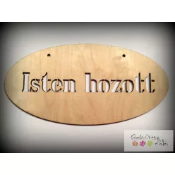 Isten hozott üdvözlőtábla