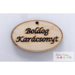 Boldog Karácsonyt táblácska