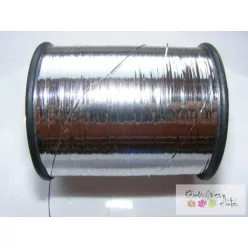 Lurex szál 0,3 mm 3000m - ezüst
