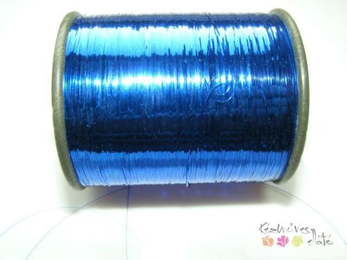 Lurex szál 0,3 mm 3000m - kék