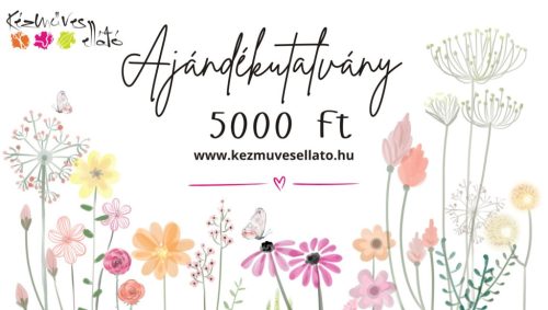 5000 Ft-os ajándékutalvány