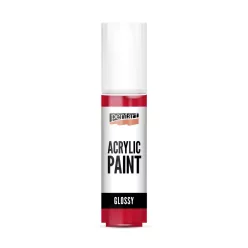 Fényes akrilfesték - rúzspiros 20ml