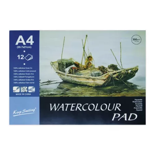 AKVARELL PAPÍR  300g-os A/4 12db