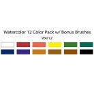 Royal & Langnickel tubusos akvarell festő készlet + 2 db ecset