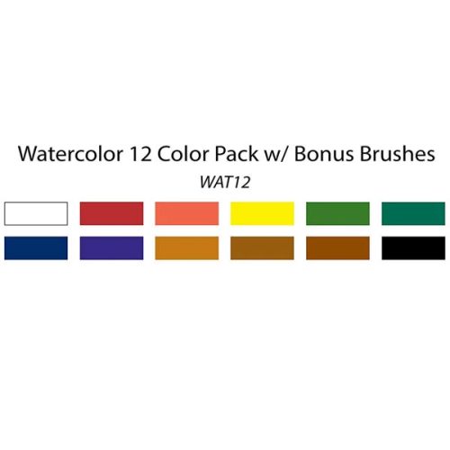 Royal & Langnickel tubusos akvarell festő készlet + 2 db ecset