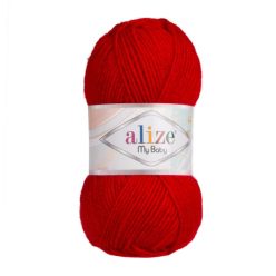 Alize My Baby fonal 106 Piros