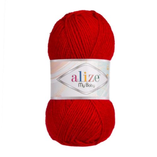 Alize My Baby fonal 106 Piros