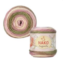 Nako Angorella színátmenetes fonal 87536 - Kikelet