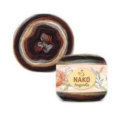 Nako Angorella színátmenetes fonal 87542 - Föld