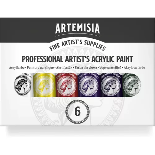 Artemisia művész akrilfesték készlet 6x20 ml
