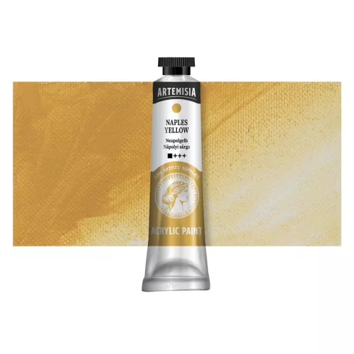 Artemisia művész akrilfesték 20 ml - Nápolyi sárga