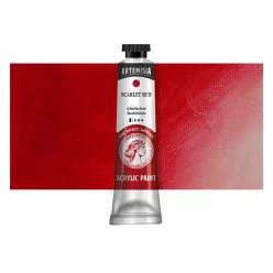 Artemisia művész akrilfesték 20 ml - Skarlátvörös