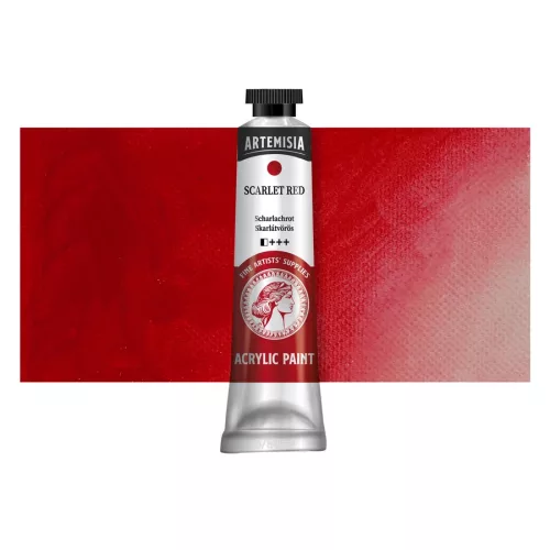 Artemisia művész akrilfesték 20 ml - Skarlátvörös