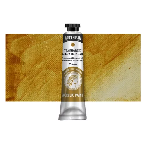 Artemisia művész akrilfesték 20 ml - Transzparens vas-oxid-sárga