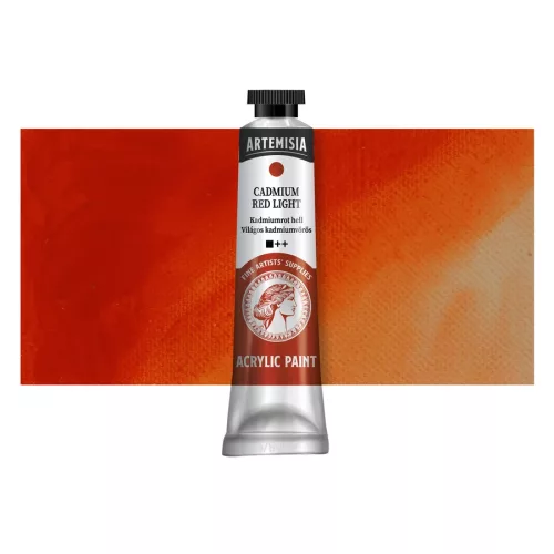 Artemisia művész akrilfesték 20 ml - Világos kadmiumvörös