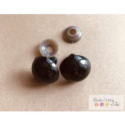 Biztonsági szem 18mm - fekete 2db/cs