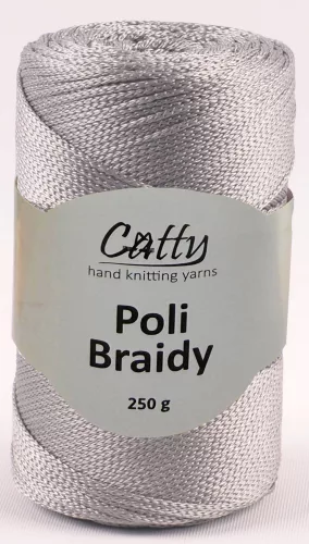 Catty Poli Braidey PP zsinór fonal 05 - Világos szürke